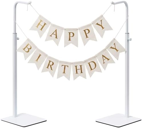 White Tabletop Display Racks for Purses and Banners, 2-Pack - Image 2
