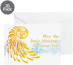 CafePress Solstice Swirl (Pk Of 20) Greeting Card (20-pack), Note Card with Blank Inside, Birthday Card Matte - Image 6