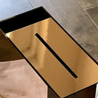 Large Gold Mirror Acrylic Wedding Card Box with Slot and Pen, 10x10x5 inch Wedding Receptions Wishing Well Money Box, DIY Card Box for Wedding, Party, Graduation, Bridal Shower, Birthday (Gold Mirror) - Image 6