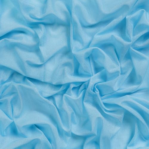 Pack of 40 Yard Chiffon Drapery Fabric, 60" Wide, Multiuse - Turquoise - Image 5