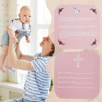 Baby Baptism Bracelet with Cross - Baptism Gifts for Girl - Image 5
