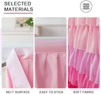 9ft Table Skirt Rainbow Tablecloth Unicorn Tutu Table Skirt for Rectangular Table Birthday Party Decoration - Image 3