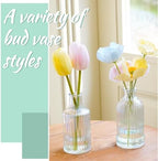 Bud Vases Set of 12, Iridescent Glass Vase for Decor Centerpieces - Image 3