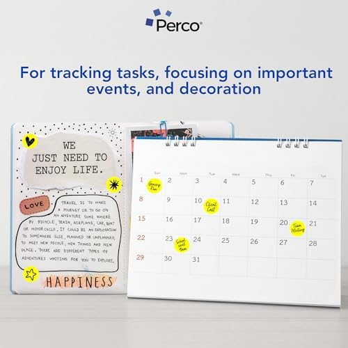 Perco Neon Yellow Perforated Round Circle Dot Sticker 1-Inch Labels — 10 Rolls, 10,000 Stickers — Price Stickers, Notes & Reminder Labels, High Visibility, Strong Adhesive—Made in USA - Image 3