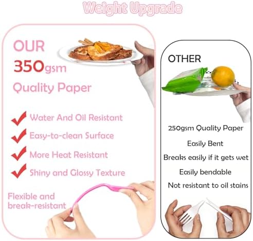 Party Inspo A New Chapter Begins Baby Shower Decorations, Storybook Baby Shower Supplies for Girl with Tableware, Plates, Napkins, Floral Tablecloth, Hanging Swirls, 24 Guests - Image 3