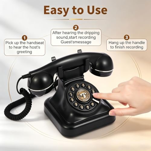Audio Guestbook Wedding Phone,Record Customized Audio Messages for Parties - Image 4