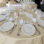 Fitable 6 Pack Nature Tablecloths 108 Inch Round for 36"-84" Tables - Image 2