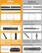 Hemmotop Photo Backdrop Stand, 10x7ft, Secure Straight Thread Connection - Image 5