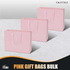 YACEYACE Pink Gift Bags Bulk, 20 Pack Pink Gift Bags with Handles - Image 6