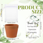 Ctosree 50 Sets Funeral Favors for Guests, Greenery Celebration of Life - Image 2