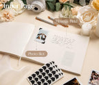 Linen Photo Guest Book (Cream) - 11.5" x 8.5" Large Hardcover Sign In Book - Image 4