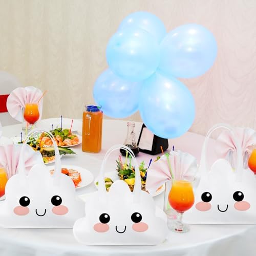 Tranqun 36 Pcs Cloud Party Favor Bags with Handle Cloud 9 Decorations - Image 6