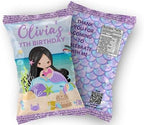 Personalized Chip Bags (Unassembled, Mermaid) by Handmade