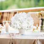 11.81 Inch White Hydrangea Flower Balls for Centerpieces - Image 6