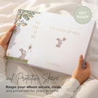 Keepsake Baby Memory Book Gender Neutral Capture Every Moment From Pregnancy to Age 5 Baby Scrapbook Photo Album First 5 Year Baby Book for Boy or Girl Milestone Journal - Shower Gift Newborn Babies - Image 7