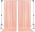 AK TRADING CO. 10 feet x 8 feet IFR Polyester Backdrop Drapes Curtains Panels with Rod Pockets - Wedding Ceremony Party Home Window Decorations - Peach by Fabrics%7CEventDecor%7CCrafts%7CUpholsteryFoam