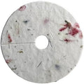 Of The Earth Handmade Paper - Wildflower Seed Paper Wine Glass Tag - 3" Diameter - Set of 36 - Choose Your Paper (17s Pink Recycled) by OfTheEarth