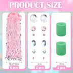 VioraWhite 37 Pcs Cartoon Party Decorations Jellyfish Hanging Paper Lantern - Image 3