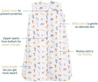 HALO SleepSack, 100% Cotton Wearable Blanket, Swaddle Transition Sleeping Bag, TOG 0.5 - Image 2