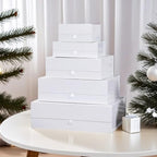 Extra Large White Gift Box 3 Pack 19x16x6 Inches,Gift Boxs for Presents with Lid Magnetic Closure Collapsible,Bridesmaid Proposal Box,Birthday, Christmas,for Clothes and Large Gifts - Image 6