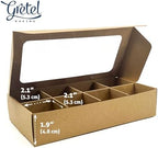 20-Ct Kraft Treat Boxes, 8.75x4.5x1.9in, Window & Dividers - Image 5