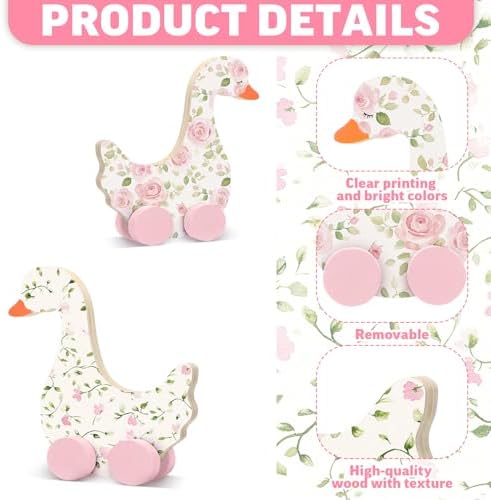 2 Pcs Silly Goose Table Centerpieces One Silly Goose Baby Shower Decor - Image 6