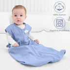 Yoofoss Baby Sleep Sack 24-36 Month 0.5TOG 100% Organic Cotton 2-Way Zipper - Image 5