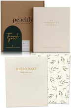 Pregnancy Journal & Baby Memory Book Bundle – Baby Book Keepsake for Expecting Moms, Newborn Milestones & First Year Moments – Baby Gift for Baby Showers & New Parents (Unisex) by PeachlyKeepsakeBooksPregnancyBabySchool
