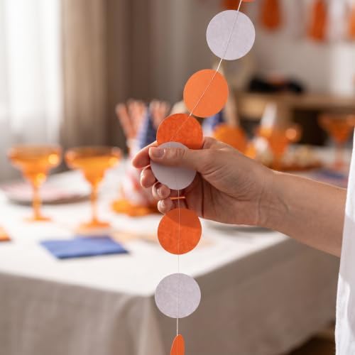 Artibetter 1 Set Ceiling Hanging Decorations Paper Flowers Autumn Pom Poms - Image 5