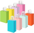 Kolldenn 80 Pack Pastel Small Paper Gift Bags Bulk with Handles by Unknown