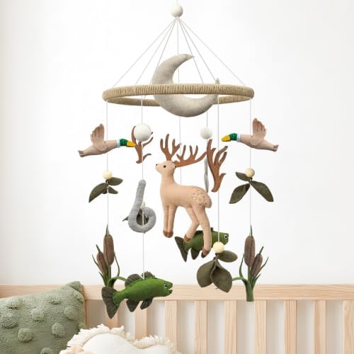 Hunting Baby Crib Mobile Deer Baby Mobile for Boys and Girls - Image 2
