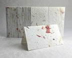 Of The Earth Handmade Paper - Wildflower Seed Paper Folding Escort Card - Place Card/Name Card/Gift Card - 3.5" x 4" - Set of 24 (24s Pink Petal) - Image 7