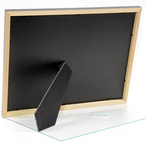 Creative Picture Frames 2-46-11X14Ss-B Stainless Steel Event Photo Booth Frame Holds 2-4 By 6 And 2-2 By 6-Inch Photographs With Black Collage Mat And Stand - Image 2