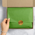 Jillson Roberts Bulk 20 x 30 Inches Recycled Tissue, Lime Green, 480 Unfolded Sheets (BFT41) - Image 3