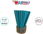 Gift Wrapping Tissue Paper 15X20 480 Pack by A1 Bakery Supplies (Caribbean Teal) - Image 4