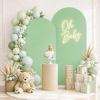 2 Pack Arch Backdrop Stand and Cover Set (7.2FT/6FT), Balloon Arch Stand - Image 6