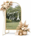 French Baby Shower Decal Bonjour Bebe Custom Mirror Backdrop Decal Eiffel Tower Theme by Unknown