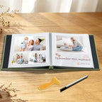 Large Photo Album Self Adhesive Scrapbook Album for 4x6 5x7 8x10 Pictures DIY Photo Book for Wedding, Anniversary, Christmas, Baby Shower, Ideal for Preserving Precious Moments - Image 3