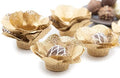 Handmade Fabric Truffle Cups | Truffle Liners | Truffle Wrappers | Fominhas | Candy cups | Forminhas de Brigadeiro | candy liners - Pack of 20 - Truffilio (Fabric, Camellia Gold) by Truffilio