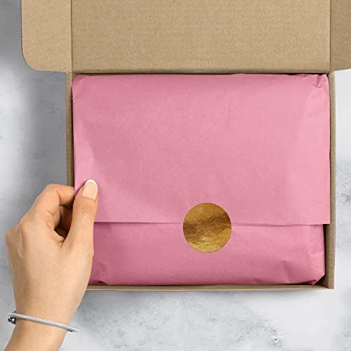 Jillson Roberts 20" x 26" Gift Tissue, Pink (96 Folded Sheets) - Image 2