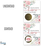 Scratch Off Bridal Wedding Shower Bundle Bridal Bingo Kisses from the Mrs & Make Your Own ScratchNotes - Image 6