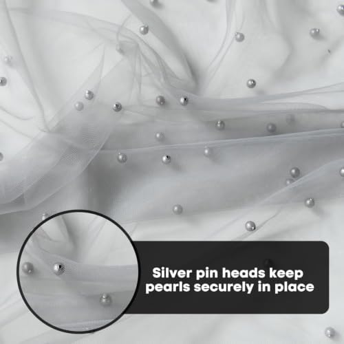 Artoid Mode 6-Pack Pearl Grey Gauze Table Runner 10FT Home Decor - Image 7