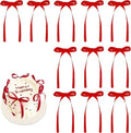 200pcs Bowknot Cake Toppers Satin Ribbon Bow Picks by Unknown