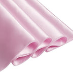 6 Pack Square Satin Table Cover, 52 x 52 Inches, Pink - Image 2