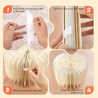 4 Pack Buffet Risers Foldable Food Display Risers Food Risers for Buffet Table Tall Cake Stands Cylinder Stands for Party Pedestal Cake Stand Dessert Table Display Set Cupcake Stands Cupcake Display - Image 2