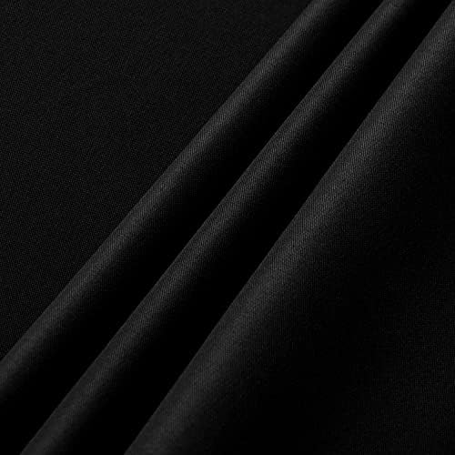 sancua 10 Pack Black Tablecloths 60x102 Inch for 8 Feet Rectangle Tables - Image 6