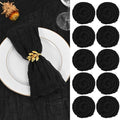 fani 100 Pack Gauze Cheesecloth Napkins, 20 x 20 in, Black by fani