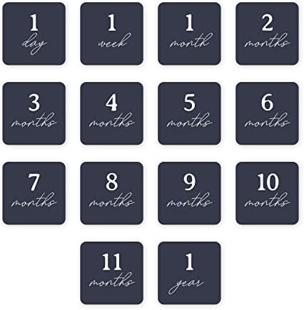 Lulujo Baby’s First Year Milestone Blanket and Card Set | 40in x 40in (Sunrise) - Image 4