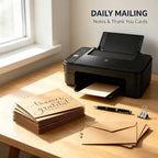 MOS Kraft Invitation Envelopes A4 (4.25 x 6.25 Inch) 500 Pack - Image 6