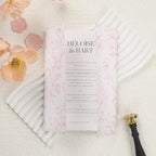 UNIQOOO 50 Pack Pre-Folded Dusty Rose Pink Grace Bloom Vellum Jackets&UNIQOOO Wildflower Wax Seal Stickers50 Pack Pre-Folded Dusty Rose Pink Grace Bloom Vellum Jac&UNIQOOO Wildflower Wax Seal Stickers - Image 6